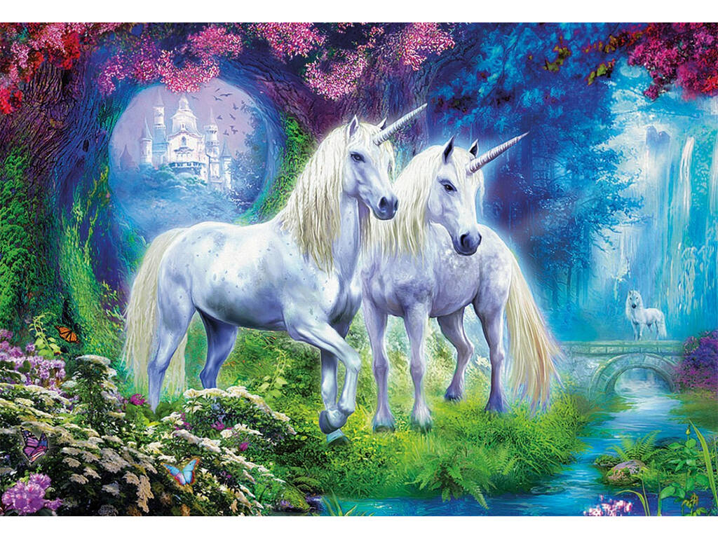 Puzzle 500 Unicorni nel Bosco 17648