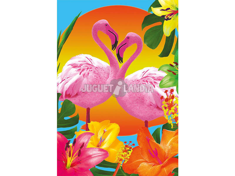 Quebra-cabeça 500 Flamingos Educa 17737