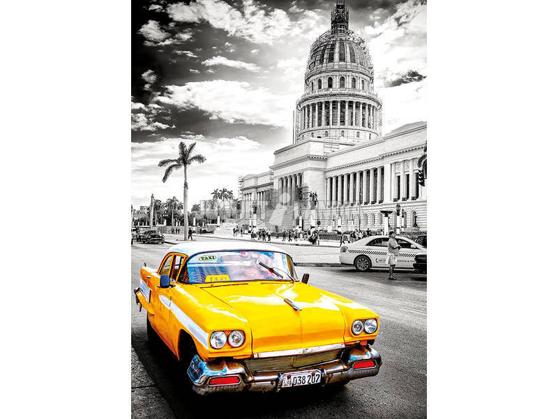 Puzzle 1000 Taxi nell'Havana Educa 17690