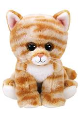 Peluche Cleo Gatto Tigrato d'Oro 15 cm. Te 42305 
