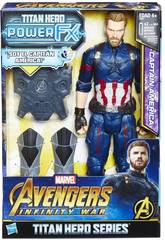Avengers Figurine Captain America 30 cm et Sac � Dos Power FX Hasbro E0607