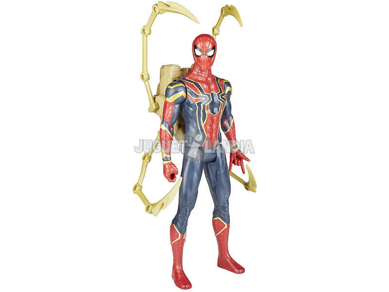 Avengers Figura Iron Spider 30 cm. Y Mochila Power FX Hasbro E0608