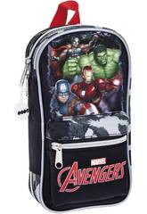Avengers Plumier Mochila con Portatodos y Accesorios Safta 411734747