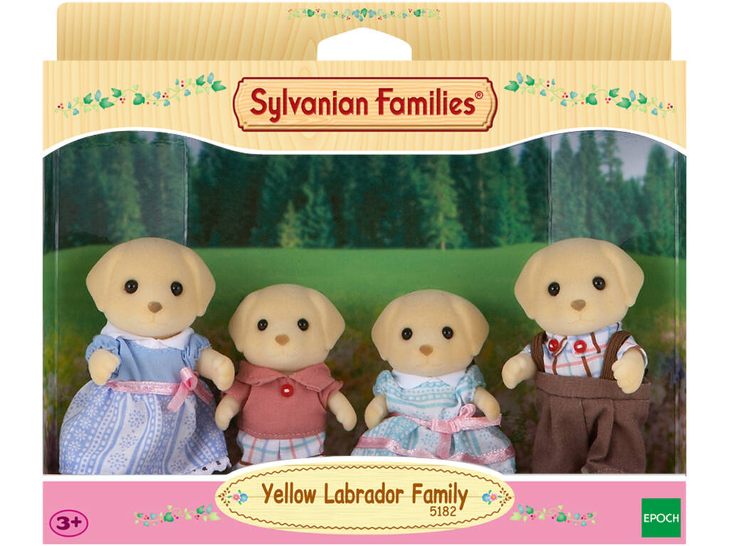 Sylvanian Families Famiglia Cani Labrador Creme Caramel 5182