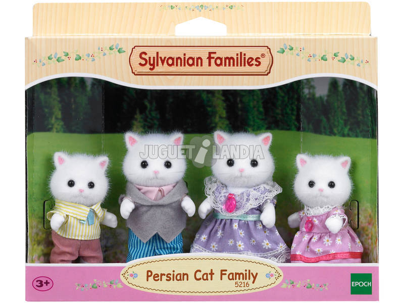 Sylvanian Families Famille Chat Persan Epoche d'enfance 5216