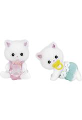 Sylvanian Families Jumeaux Chats Persan Epoch d'Enfance 5219