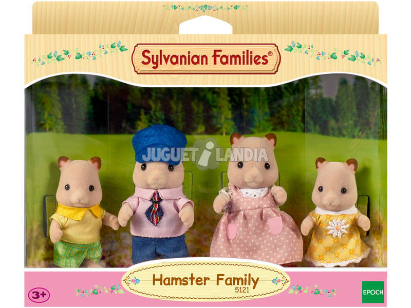 Sylvanian Families Familia Hamsters Epoch Para Imaginar 5121