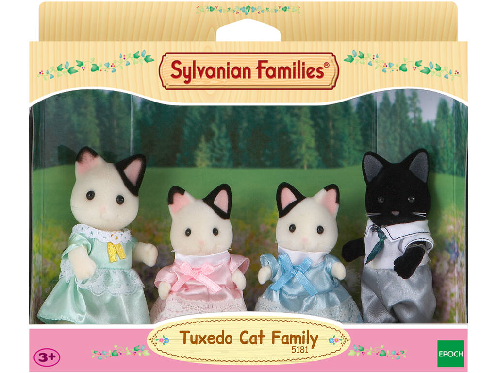  Sylvanian Families - Famiglia di gatti di peluche 5181