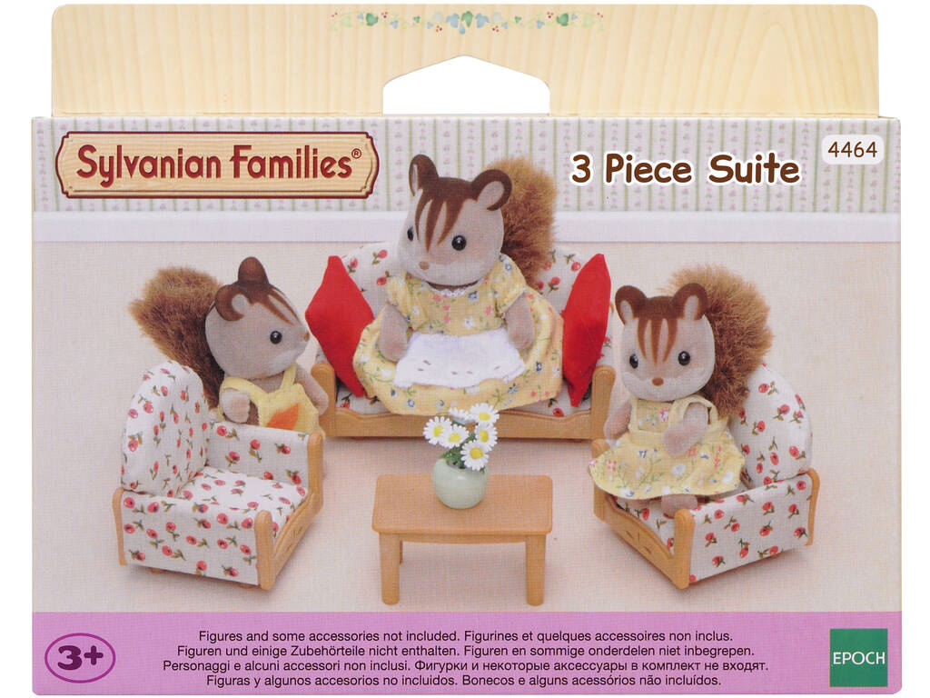 Sylvanian Families Suite 3 Teile Epoch Für Imagination 4464