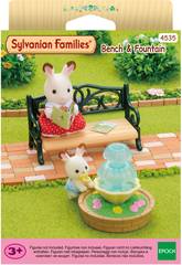  Sylvanian Families Panchina e Fontana da Giardino 4535
