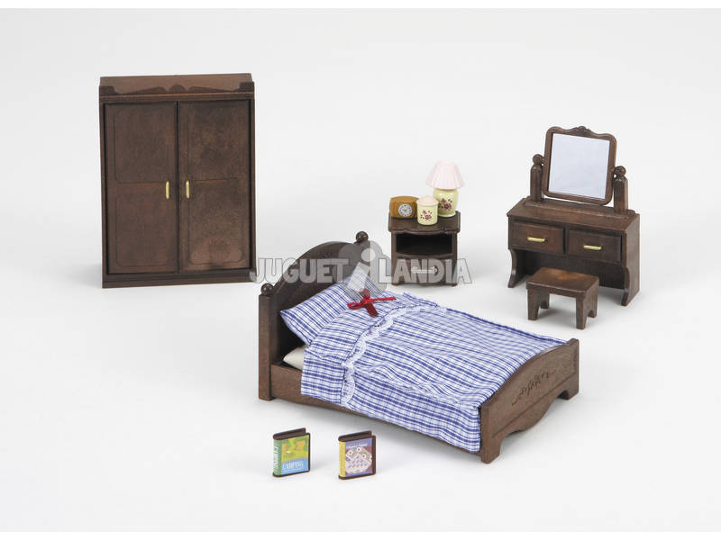 Sylvanian Famílias Master Bedroom Set Epoch Para Imagine 5039