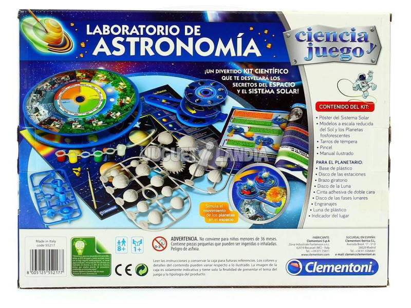Laboratoire d'Astronomie Clementoni 55217