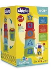 Cubes Empilables 2 en 1 Chicco 9373