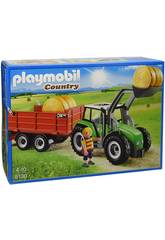 Trator Playmobil com Reboque