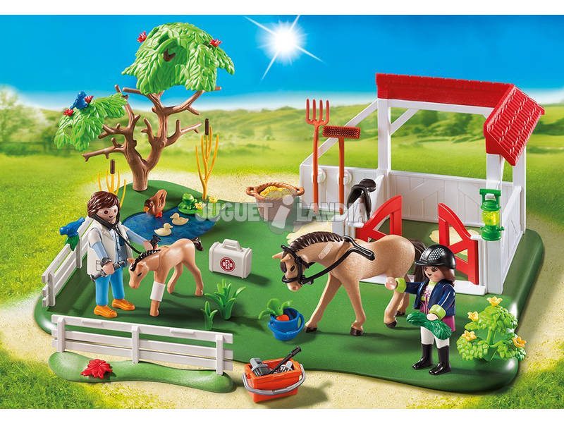Playmobil Country Super Clinica dei Pony