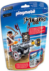 Playmobil Canhão Interactivo Preto com Corsário 