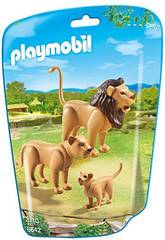 Playmobil famille de Lions