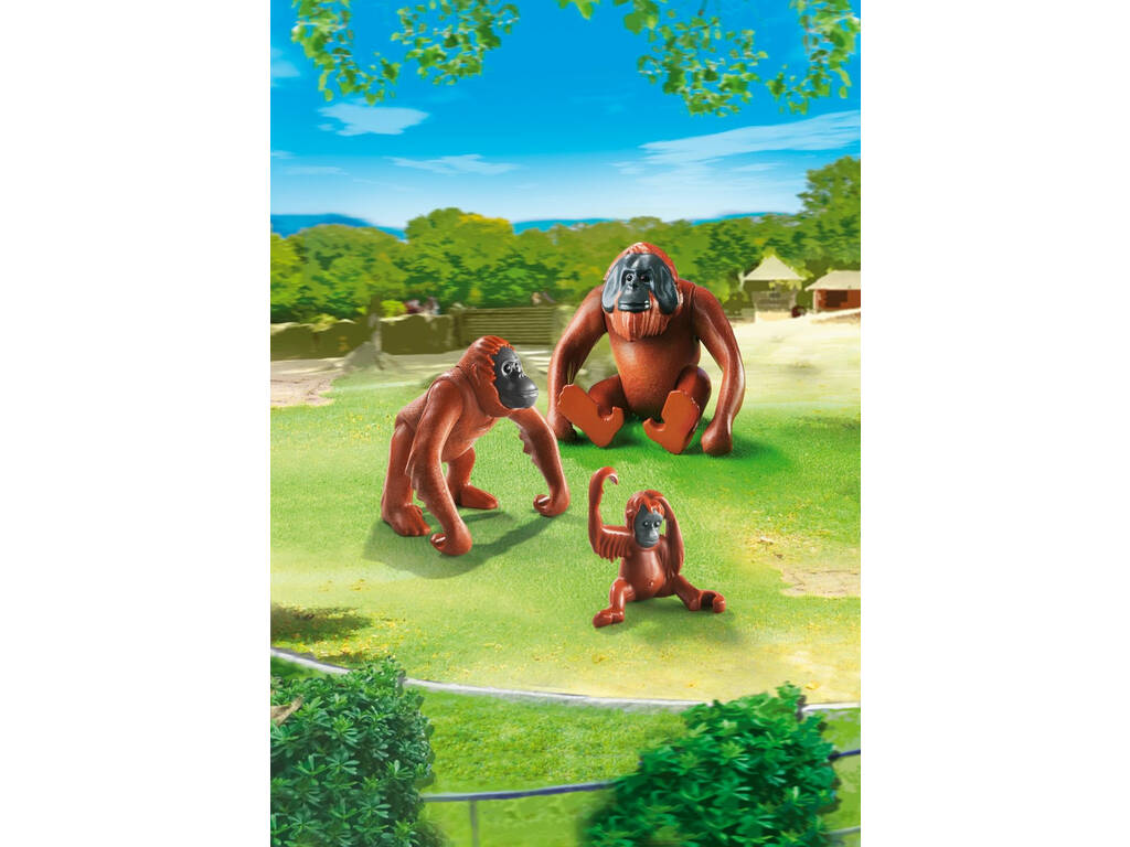 Playmobil Familia de Orangutanes 6648