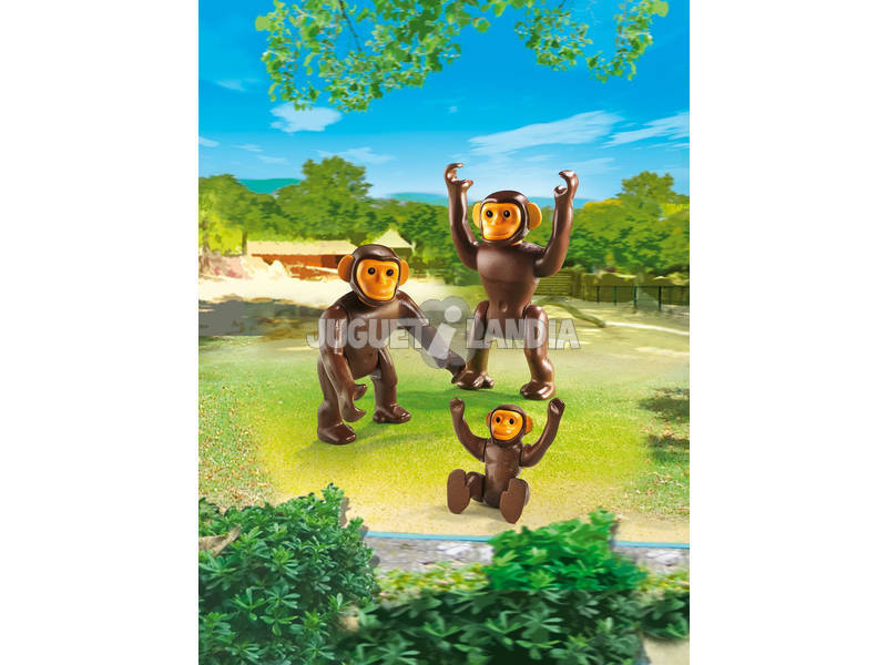 Playmobil Chimpanzés