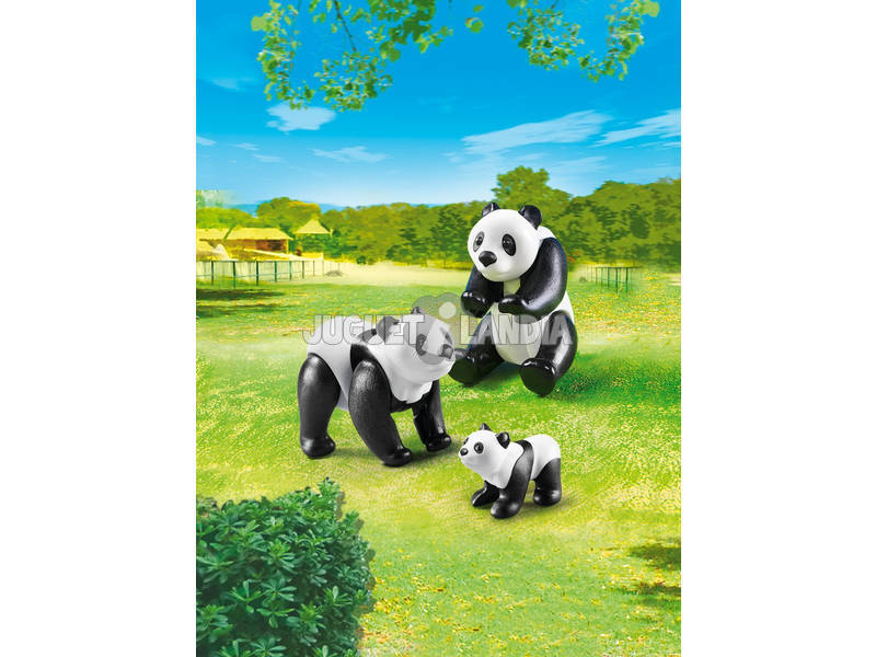 Playmobil Famille de Pandas