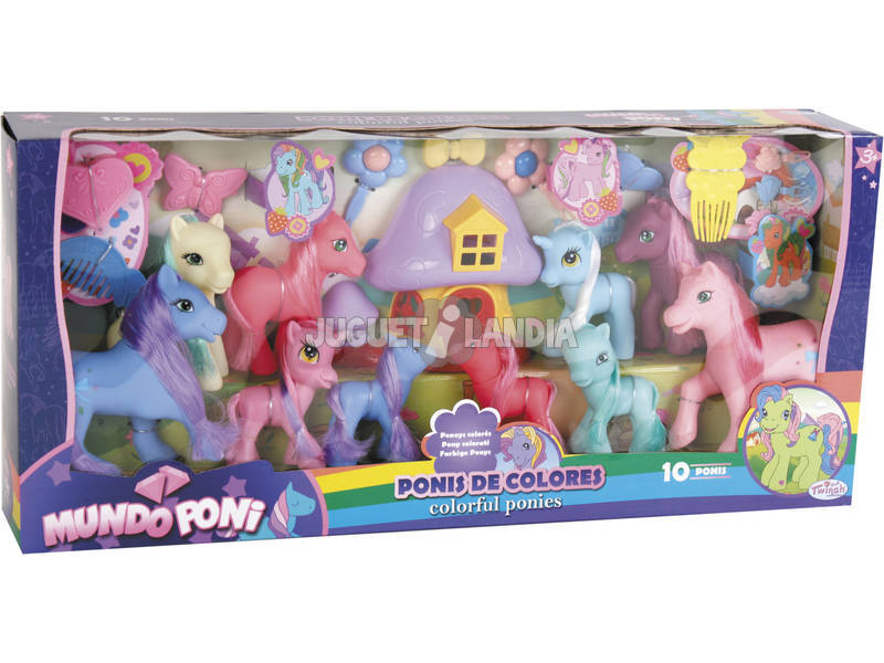 Famiglia Di 10 Ponys 