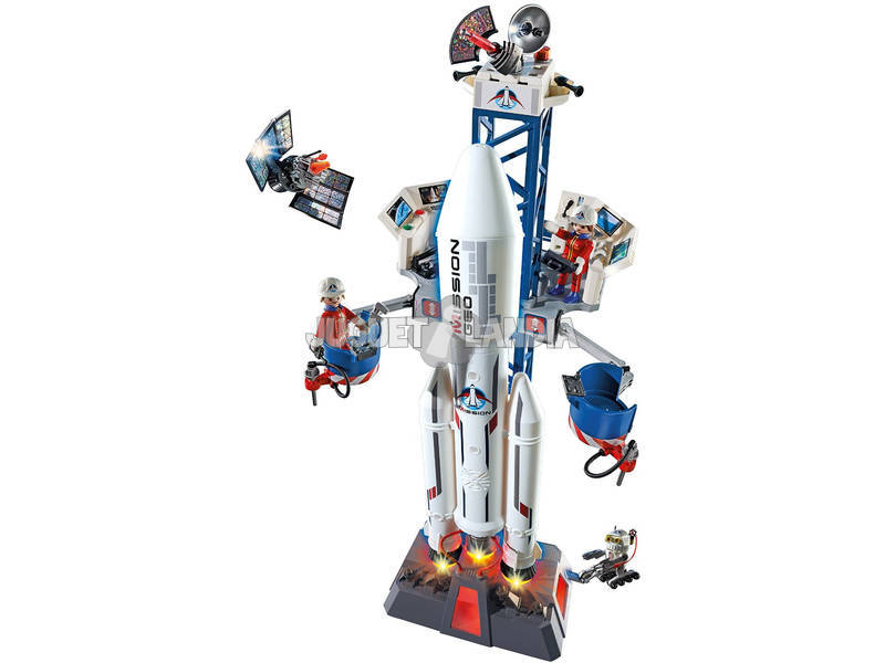 
Playmobil Rocket mit Startplattform