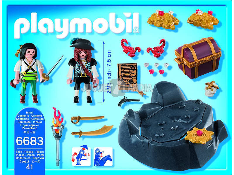 Playmobil Radeau Pirate 6682