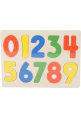 Puzzle en Bois Numéros