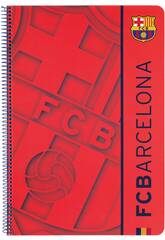 Libreta Folio Tapas Duras 80 h. FCB 2 Equipacion