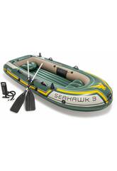 Barca Hinchable Seahawk 3 295x137x43 cm. Intex 68380
