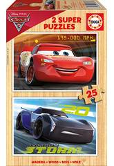 Puzzle 2x25 Cars 3 Educa 17173