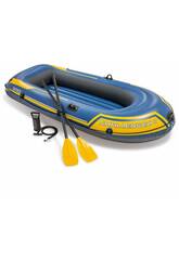 Barco Inflável Challenger 236x114x41 Cm Intex 68367