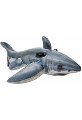 Tiburón Blanco Hinchable 173x107 cm. Intex 57525