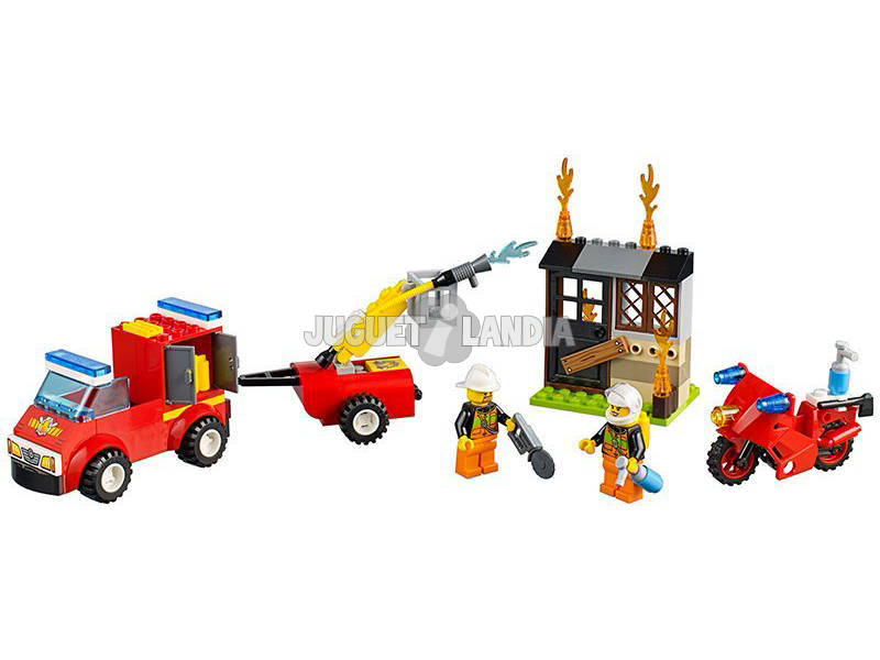 Lego Juniors Koffer von Feuerwehr-Patrouille 10740