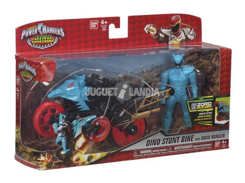 Power Rangers Moto Transformation Dino Superladung