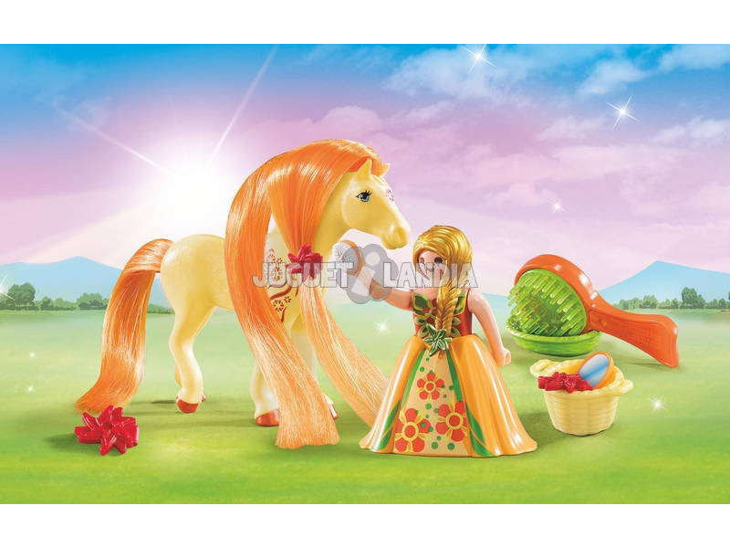 Playmobil Großer Koffer Prinzessin mit Pferd