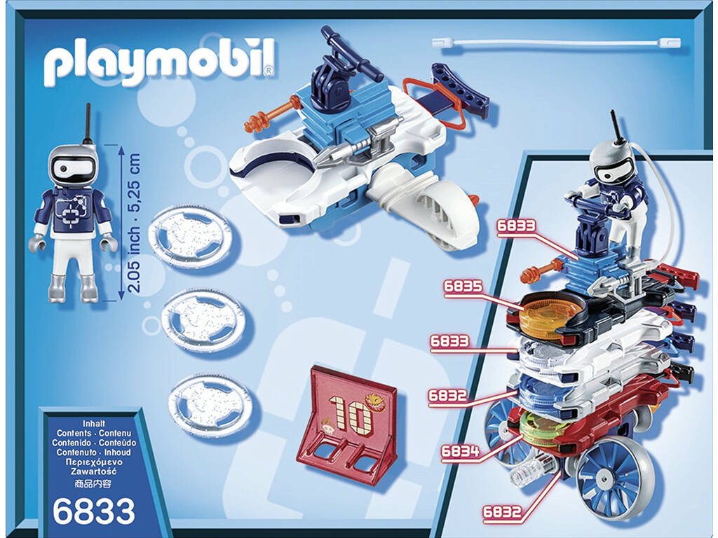 Playmobil Eisroboter mit Launcher 6833
