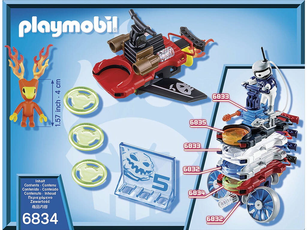 Playmobil Sparky con Lanzador 6834