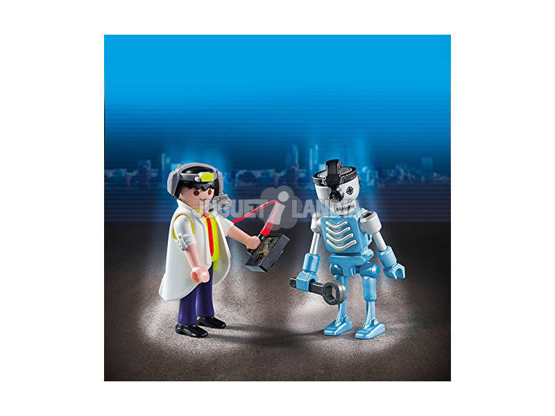 Playmobil Duopack Científico y Robot 6844