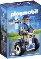 Playmobil Policía Con Balance Racer 6877