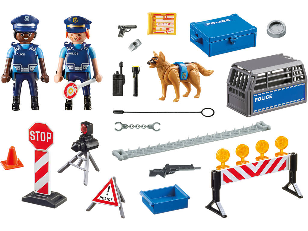 Playmobil Barrage de Police 6924 