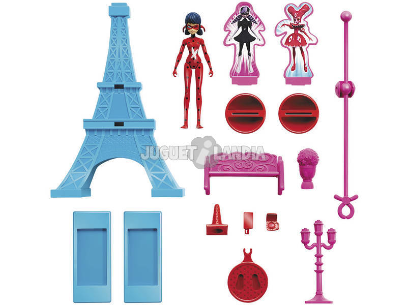 LadyBug Action Set Torre Eiffel