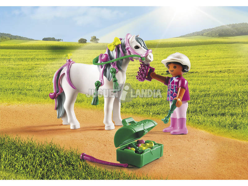  Playmobil Fantino con Pony Cuore 6969