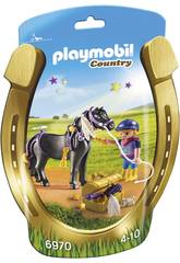  Playmobil Fantino con Pony Stella 6970