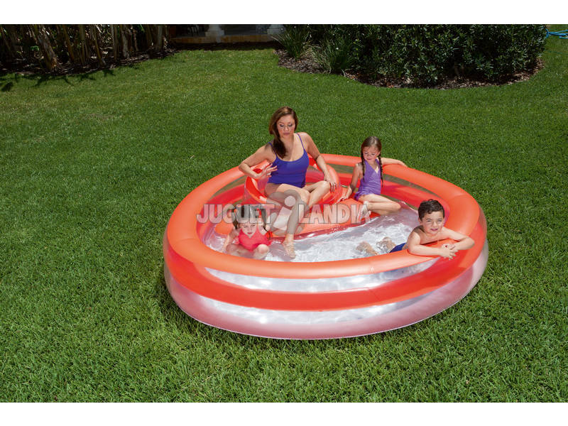 Piscina Hinchable Family Funday Lounge 232x229x63 Cm Bestway 54158