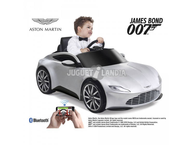 Autobatterie 6V Radiosteuerung 007 Aston Martin 195x68x48 cm berühmt 800010670