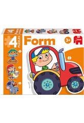 Puzzle Form Granja Baby Diset 69949