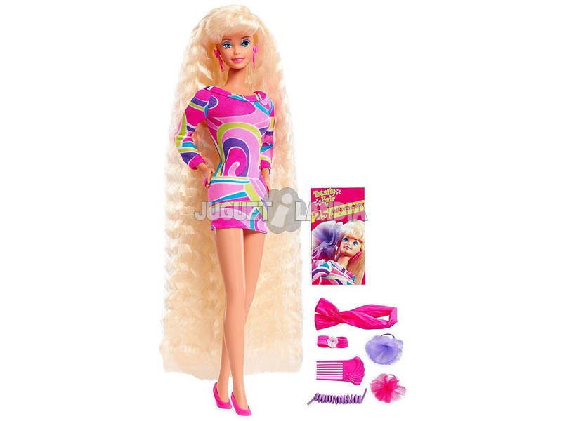 Figura Barbie Colecção Mil Penteados 25 Aniversário 29x7cm Mattel DWF49