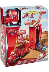 Piste Cars Mack Supercamion 1-2-3 / 13 x 8 x 6 cm Mattel DVF39