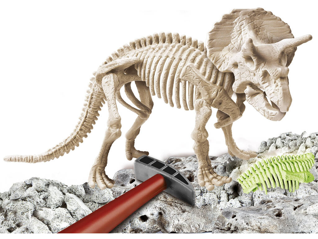 Arqueojugando Triceratopo Fosforescente